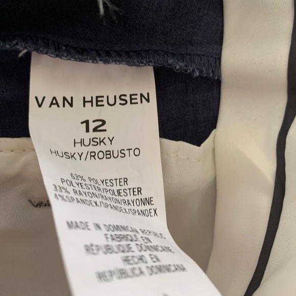 Boys Van Husen Dress Pants Blue - Picture 2 of 2